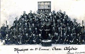 Oran- Musique du 2e Zouaves - 1913